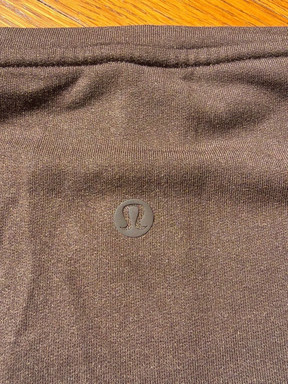 Like New - Lululemon BeCalm Oversized Boatneck Long Sleeve Shirt in Brown (L)